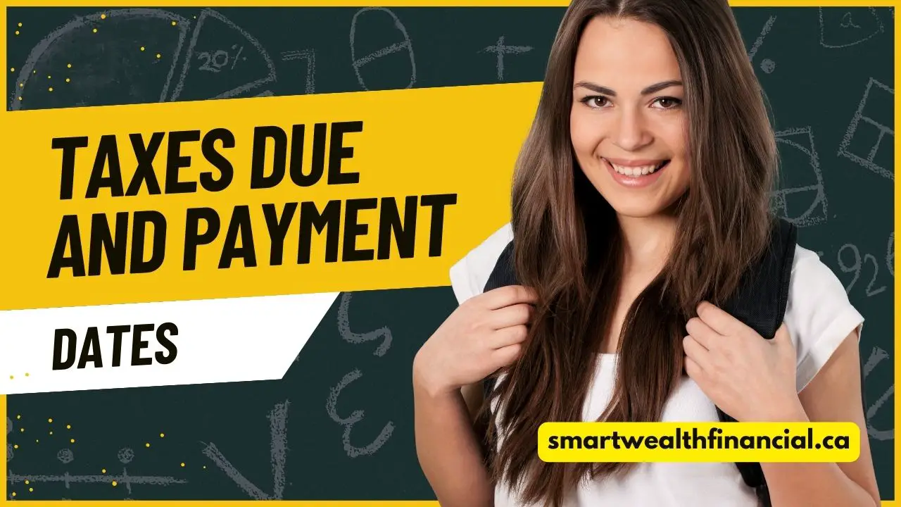 When Are Taxes Due In Canada Due Dates And Payment Dates SmartWealth